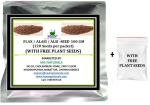 MGBN THE PATH FOR THE HEALTHIER LIFE WITH BEAUTY Flax, Alasi, Alsi - Seed - 100 g (120 Seeds per packet) (with Free Plant Seeds)
