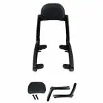 Topbird TBTBBR1 Cushion Backrest Passenger Seat Back Support Rest Pad Compatible with Thunderbird 350cc & 500cc Motorcycles