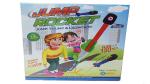 Kidziit Jump Rocket Stomp Launcher and 3 Foam Tipped Rockets with Whistling Sound Outdoor Toy for Kids