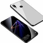 RICHBURG Asus Zenfone Max Pro M2 White Glass Light Weight Mobile Back Cover