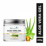She Essentials Aloe Vera Gel For Face, with Pure Aloe Vera & Vitamin E for Skin and Hair - 200ml -