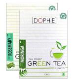 Dophie Green Tea Moringa , Rosemary Green Tea Herbal Tea, With Healthy Properties, (Combo Pack Of 2)