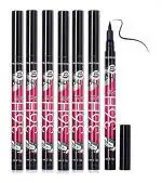 ELDERWAND 36H Eyeliner Precision Liquid Waterproof Lash Eyeliner Pencil Eye Liner, Water Resistant, Long-Lasting - (Black, Pack of 7)