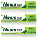 NEEM ACTIVE TOOTHPASTE 3 PIECE OF 100 GRAM EACH