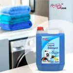 MAHI HOME & CARE LIQUID Washing Machine Liquid Detergent For Top load/Front load & Fully Automatic machine, Powerful Cleaning Formula for Sparkling Clean Laundry Home Kitchen - 5 liter (Pack Of 1)