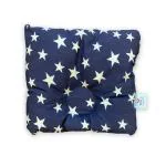 Mylo Essentials Head Shaping Baby Pillow for New Born - Neck & Shoulder Support Pillow For Flat Head Syndrome - Ultra-Soft Heart Printed Head Shaper Pillow for Infants & Toddlers for 0-3 Years -Navy Blue-Stars Print