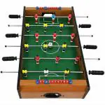 MT HUB Kids Brown & Green Football Table Soccer Game with 6 Rods Toys