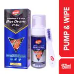 Senu Sneakers and Sports Shoe Cleaner with Brush 150 ml