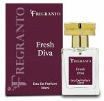FREGRANTO Luxurious Fragrance Perfume Long Lasting Cool Fresh Scent For Men & Women (Fresh Diva, 30 ML)