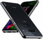 Wellchoice Back Cover for LG G8S ThinQ (Transparent, Grip Case)