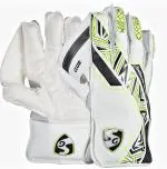 SG Assorted Leather Club Wicket Keeping Gloves - Youth