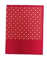 TEJ GIFTS File Folder for Documents Mobile Case Tablet Sleeve Pen Card Holder Compartment Professional Office Stuff Portfolio Multipurpose Handcrafted (Printed Red)