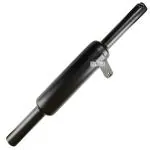 BIGBIRD Best Bike Bullet Silencer Exaust Indori Classic Silencer Filter Glasswool Black Chrome Plate Bike Exhaust Silencer for Royal Enfield Classic 350