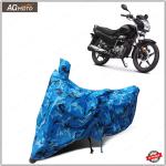 AG MOTO Hero supder Splendor bike cover Water Resistant Dust Proof Protection in All Weather Blue Jungle