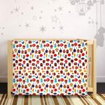 Baby Moo Owl Pink And White Bubble Blanket