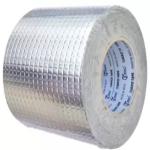MAKPHALT Butyl Rubber Aluminum Foil Coated Waterproof tape 500 cm Butyl Tape (Silver Pack of 1)