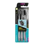 SHIVAMAX Watsons Charcoal Toothbrush (Soft) 3s. (THAILAND)