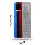 Tweakymod Printed Leather Strips Back Cover For Vivo V20 Pro