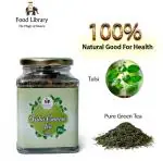 Food Library The Magic of Nature Tulsi Green Tea Herbal Glass Bottle, 30 G (Pack Of 1)