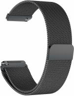 SWAPME + Band Strap Compatible with Fitbit Versa/Fitbit Versa Lite/Versa 2 / Versa Spl Ed Smart Watch Strap (Black)