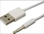 ASTOUND 3.5Mm Aux Audio Plug Jack To Usb 2.0 Male Charge Cable Cords