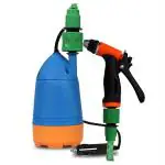 AllExtreme EXCWMO1 Self-Priming Car Washer High Pressure Electric Auto Cleaning Pressure-Washer with Car Cigarette Lighter (138 PSI)