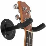 NASIR ALI MUSICALS Guitar Stand Wall Mount Bracket Holder, Metal Body Guitar Display Bracket Hanger Hook Holder Stand for Bass Electric Acoustic Guitar & Ukulele Hanger Acoustic Guitar