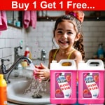 PISHARNATH Hand Wash Liquid pink 10Liter Top Load, Front Load Washing Machine & Hand Wash Friendly