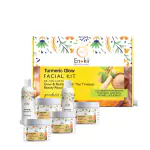 Enokii Professional Turmeric Glow Facial Kit (Mushroom-infused)