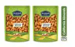 Aldeira Natural Raw California Almonds ( Badam ) 800gm Pack of 2 (400g Each) Badam (400g x 2) Dry Fruits