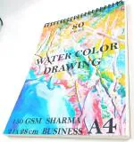 SHARMA BUSINESS Artists Sketchbook Wiro Bound A4 For Drawing Painting 150 GSM Thick Paper