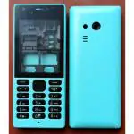 Imbi Nokia 216 Blue Plastic Replacement Housing Body Full Panel (Set Of 1)