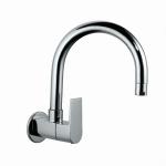 JAQUAR ARIA Series Wall Mounted COLD ONLY BASIN TAP (Chrome) | QUARTER TURN, Brass Body Water Tap/ Faucet/ Cock for Bathroom / Kitchen Wash Basin | ARI-CHR-39347S
