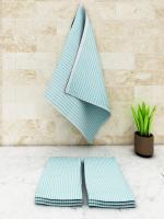 Athom Living Popcorn Textured Solid Kitchen Towel/Cleaning Cloth/ Multipurpose Cloth 320 GSM with hanging loop Pack of 6