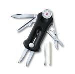 Victorinox Swiss Army Knife - Golf Tool - Sports Tool with 10 Functions for Golfers, Black - 91mm