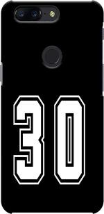 CustomEra OnePlus 5T Black, White Polycarbonate Hard Case Back Cover