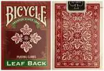 bicycle leaf back playing cards