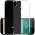 Casotec Soft TPU Back Case Cover for Micromax Canvas 2 Plus (2018) - Clear
