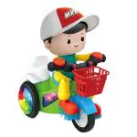 KTRS Enterprise 360 Degree Rotation Stunt Tricycle For Kids Enhance Motor And Sensory Skills