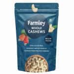 Farmley Whole Cashews Natural Raw W400 Kaju 500g