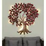 DecoCraft Iron Handmade Purple Tree Wall Decor Home decor Bedroom decor (45x4x45)Inch