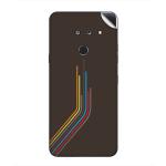 GADGETSWRAP Printed Vinyl Skin Sticker for LG G8 Thinq - Vector Galaxy