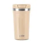 Milton Stainless Steel Cream Corral 450 Thermosteel Insulated Coffee Mug - 400 Ml