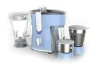 PHILIPS HL7576/00 3 Jar Juicer Mixer Grinder, (600 Watts, Blue)