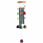 LailioLive Pipe and Bell Wind Chimes for Home Balcony Good Sound | Multi Color | 24 Inch Long
