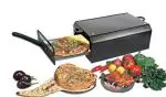 Mini Chef Electric Tandoor Electric Tandoor With Heat Proof Stand, Magic Cloth (Pack Of 3)