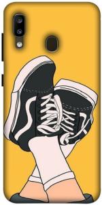 SARTOOLIYA Samsung Galaxy A20 Multicolor Plastic Water Proof Back Cover