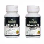 NeuroNutrition Oxford Expert 100% Natural & Organic Vitamin B1 Tablest For Men & Women Pack of 2 (120 Tabs)