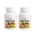 SANSU Gond Siyah | Kala Gond 100% Pure & Natural Plant based product ( 50 Gram) Pack of 2