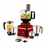 Echt RP 10S 5 Jars 1000W Mixer Grinder, Red